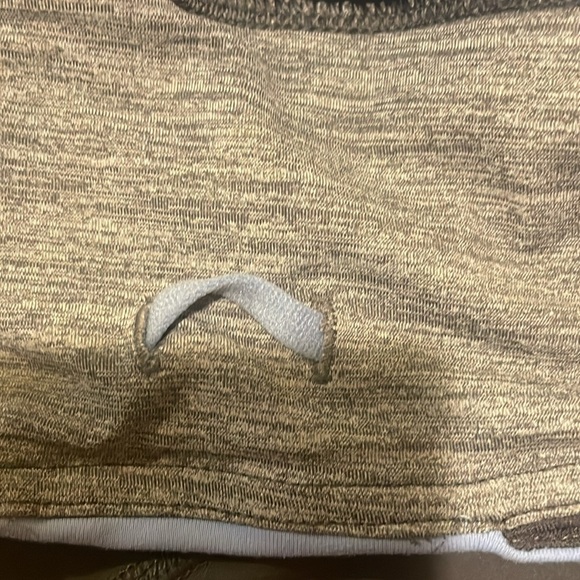 Womens Lululemon Running Zip Pocket Gray Carolina Blue Waisted Band Tigh… - Picture 6 of 9